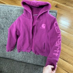 Carhartt girls purple coat